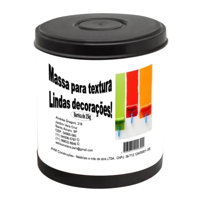 Nossa Massa para textura acrílica proporciona efeitos decorativos em alto e baixo relevo (Grafiato, Riscado e Rústico). Cria uma camada hidrorepelente que esconde pequenas imperfeições da alvenaria e protege contra chuva e fissuras térmicas.